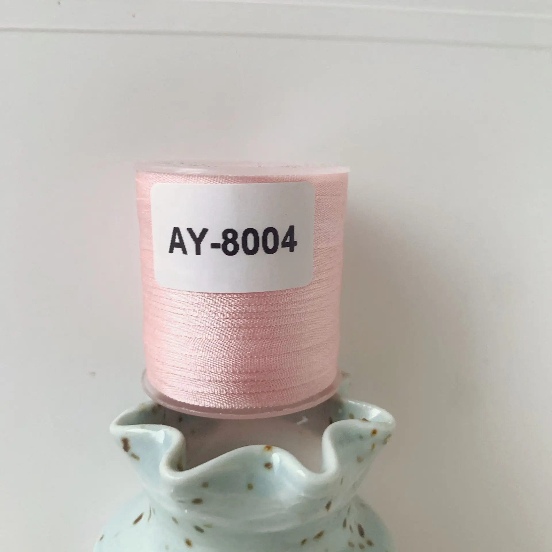

AY-8004 A Roll Wholesale 2mm-36mm 100% Pure Silk Embroidery Ribbons Handcraft Supply Double Faced Thin Taffeta Silk Ribbon
