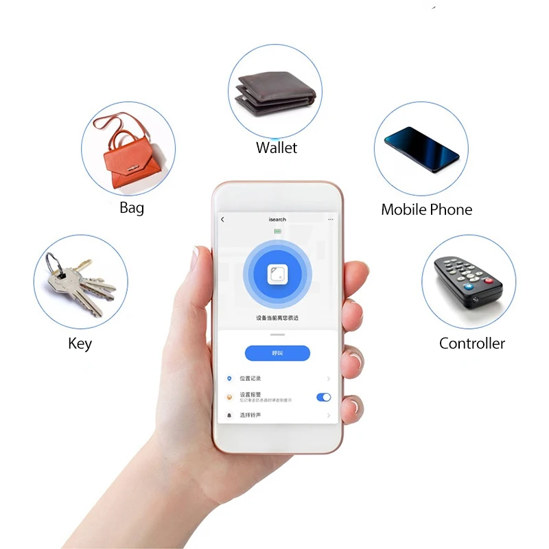 Смарт-ключ Tuya портативный беспроводной с Bluetooth и защитой от потери | Безопасность