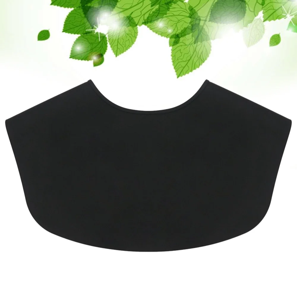 

Silicone Cutting Collar Hair Dyeing Shawls Hairdressing Cape Neck Wrap Guard Hair Cutting Pad