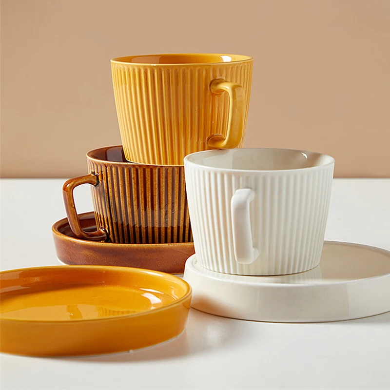 

Simple Porcelain Tea Cup Set Reusable Nordic Creative Modern Tea Cup Coffee English Azzine Caffe Kitchen Accessories EI50BD