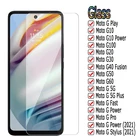 Для Motorola Edge G10 G100 G20 G30 G40 G50 G Fast Pro Play Power Stylus Plus стеклянная экранная пленка на Motorola G20 G G10 чехол для телефона