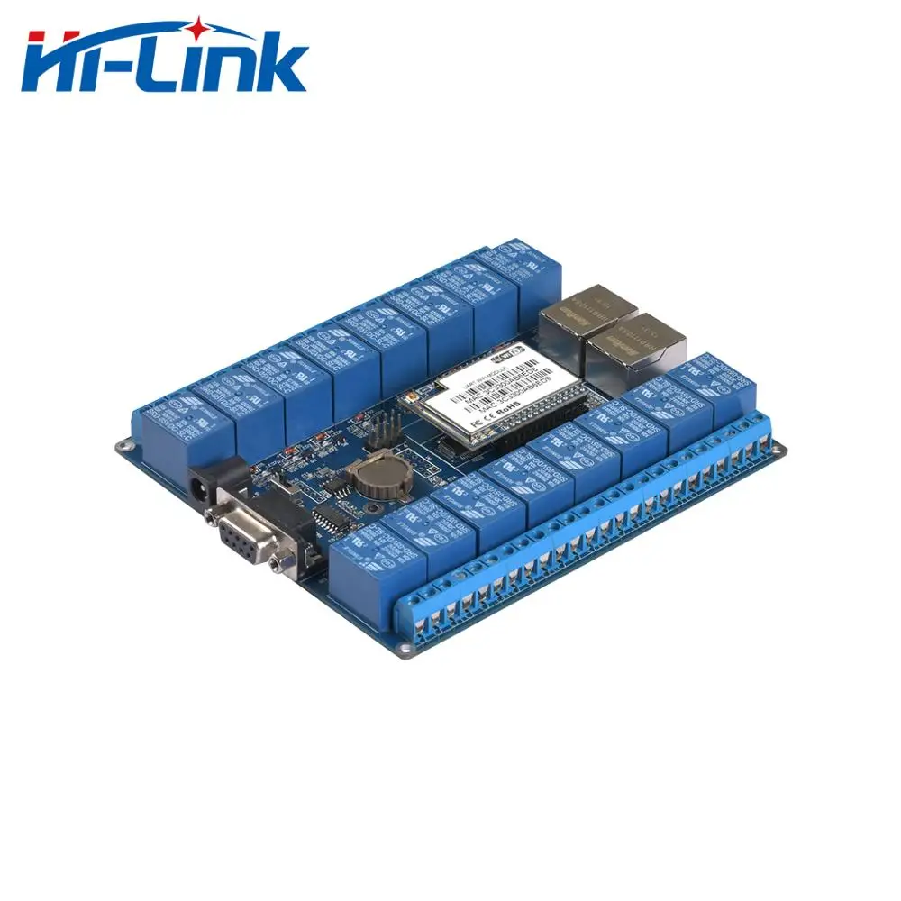 Бесплатная доставка HLK SW16 16 канальный видеорегистратор LAN WAN Wi Fi релейная плата