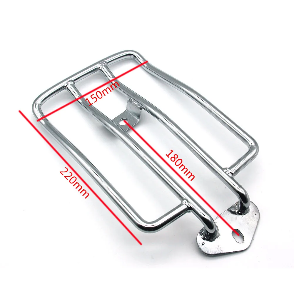 Мотоциклетная стойка для заднего сиденья с покрытием мотоцикла solo Harley XL Sportsters iron