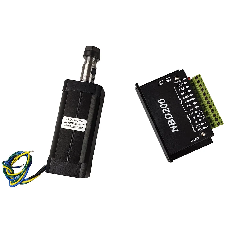 Высокоскоростной бесщеточный шпиндель 400 Вт 10800 об/мин постоянного тока