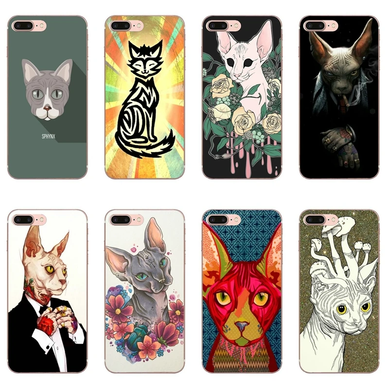 Модный чехол Sphynx с котенком для Xiaomi Redmi Note 7 6 6A 5A 4 4A 3 pro S2 5 plus 4x Pocophone F1 чехол|Бамперы|