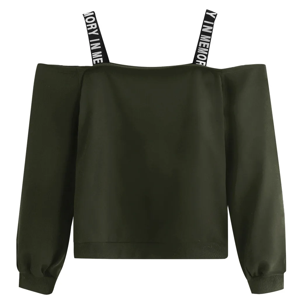 Модный женский свитер с длинным рукавом и буквенным принтом Camis пуловер на