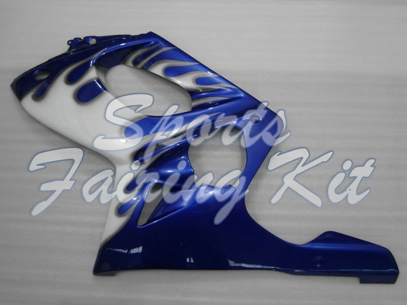 Корпус для YZF 600R 1997 2007 синие белые Обтекатели Thundercat 96 97 обтекатель YZF600R 00 01|Полные
