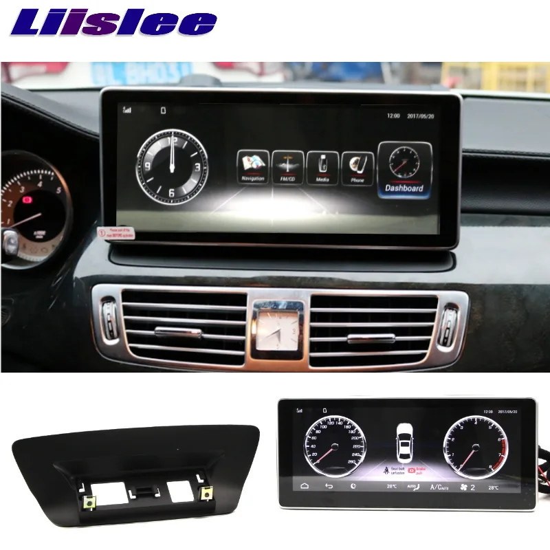 Liandlee автомобильный мультимедийный плеер NAVI для Mercedes Benz MB CLS Class W218 X218 2011~ NTG CarPlay Радио Стерео gps навигация