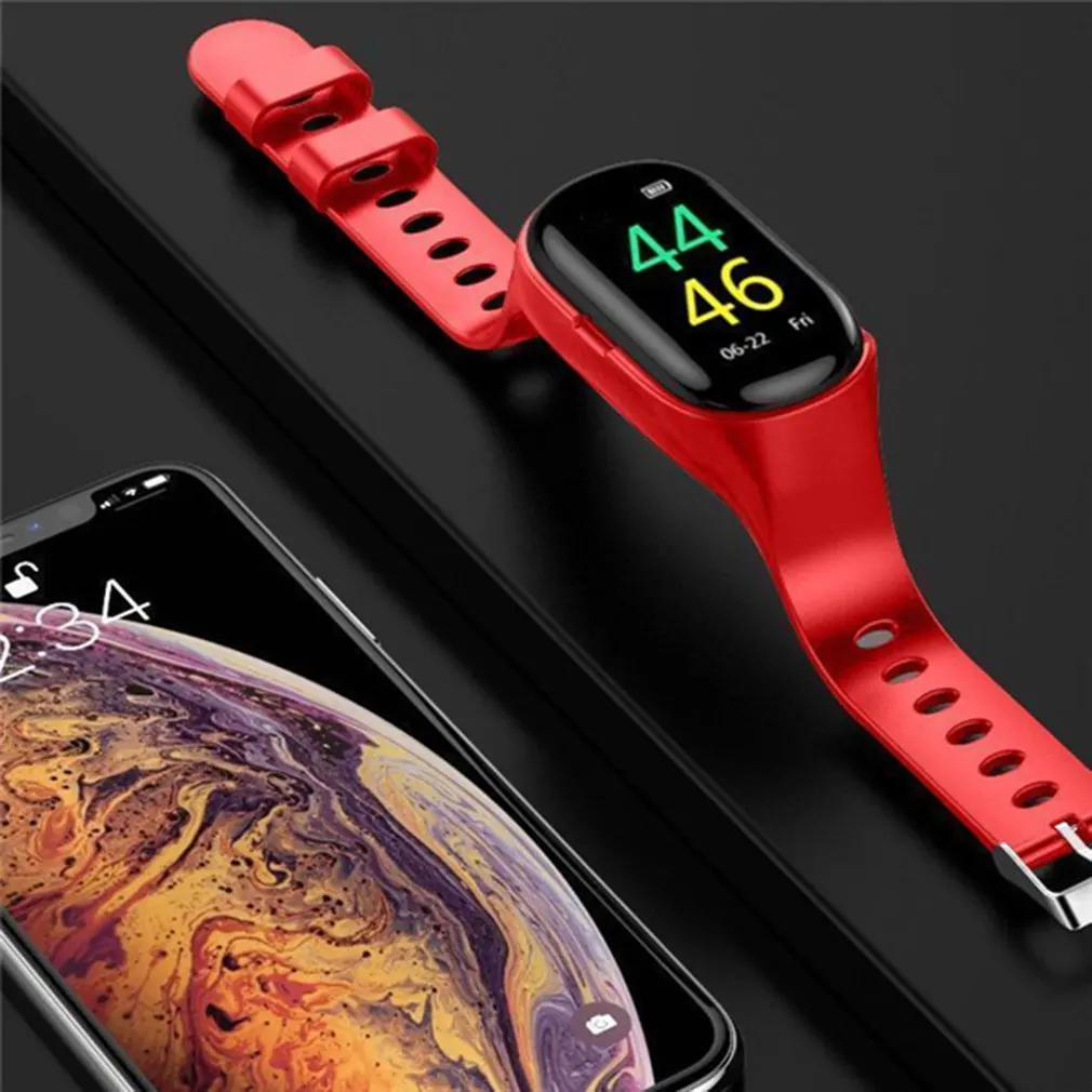 

M3 plus smart bracelet heart rate pedometer call reminder message push Neutral Silica gel Waterproof Sleep monitoring