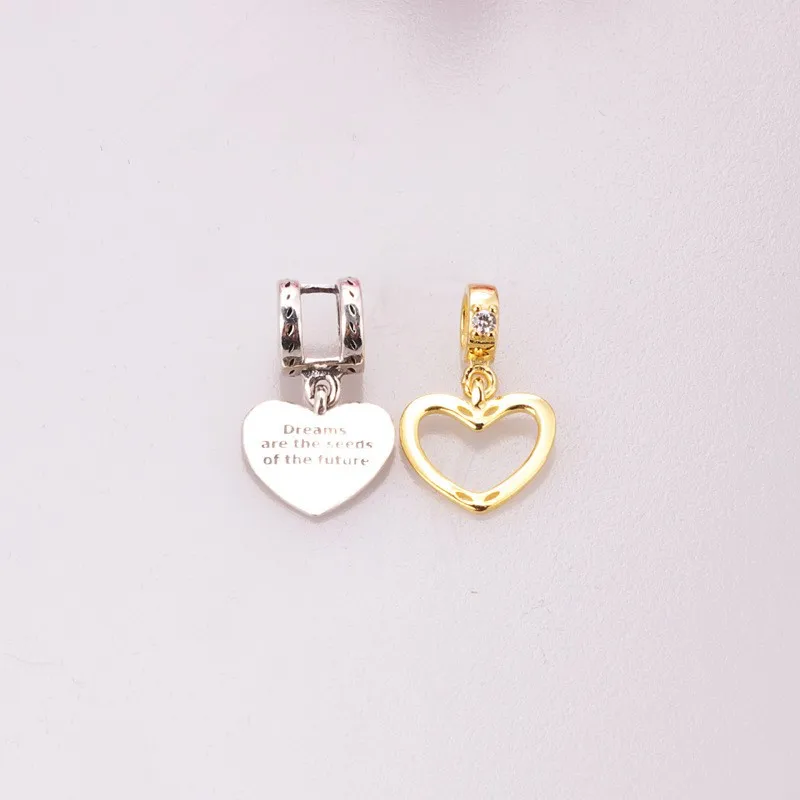 

Original 925 Sterling Silver Charm New Future Seed Loadable Pendant Fit Pandora Women Bracelet & Necklace Diy Jewelry
