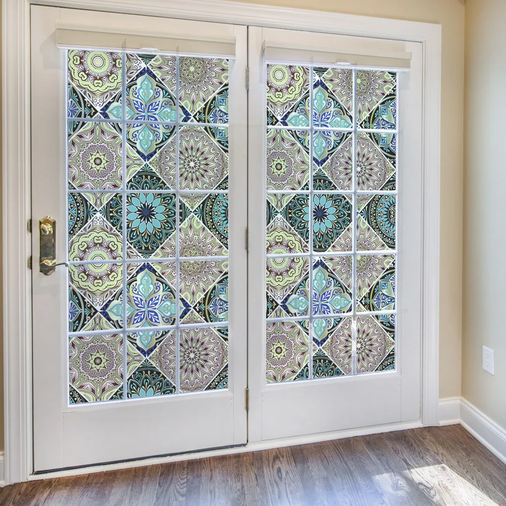 200 см дикор Европейская ретро стеклянная пленка в оконных пленках домашний декор