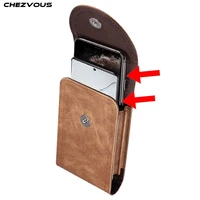 2 pouch design universal phone bag case for iphone 11 pro max 11 11pro xs xr x 6 7 8 plus cover flip holster belt pu waist bag