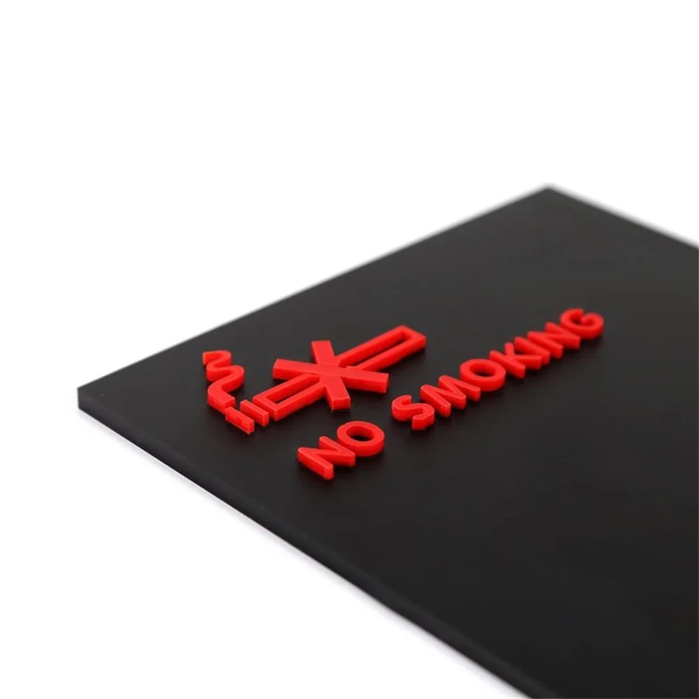 Предупреждающая табличка без курения акриловая дверная Wifi настенные наклейки