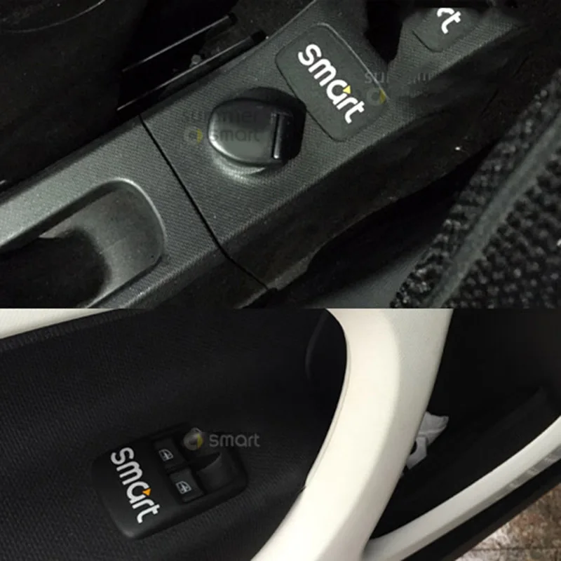 4 шт. автомобильные наклейки для стеклоочистителя Smart Fortwo Forfour 453 451 450 Roadster Crossblade