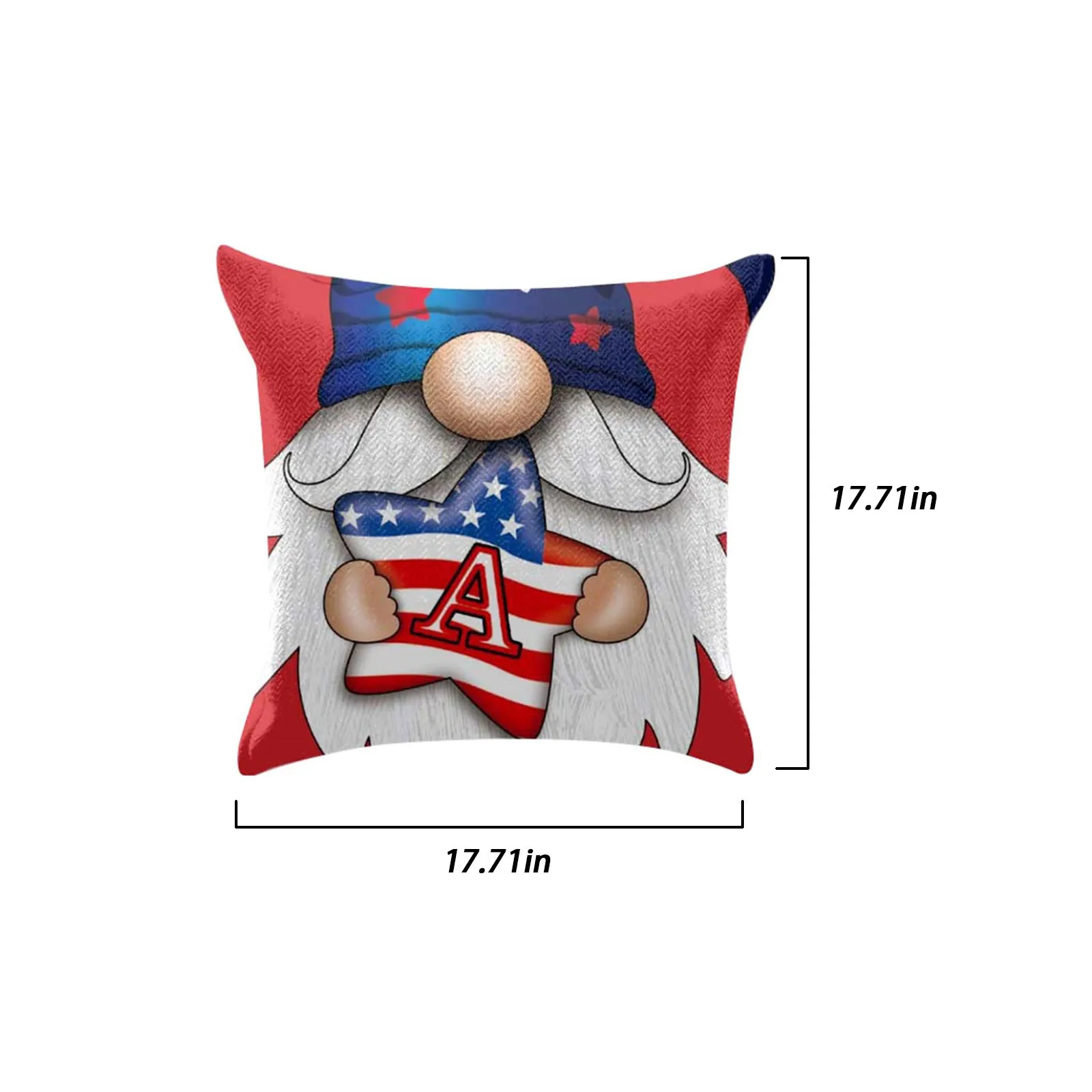 

Independence Day Room Decoration linen Pillow Cushion Cover 4th Of July Throw Pillowcases Home New cojines decorativos para Sofa