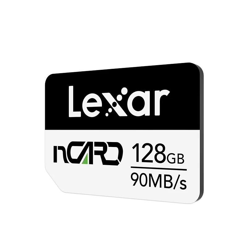 Карта памяти Lexar nCARD 64 ГБ 128 256 мобильный телефон нм макс. 90 МБ/с. для HUAWEI P30 Mate 20 |