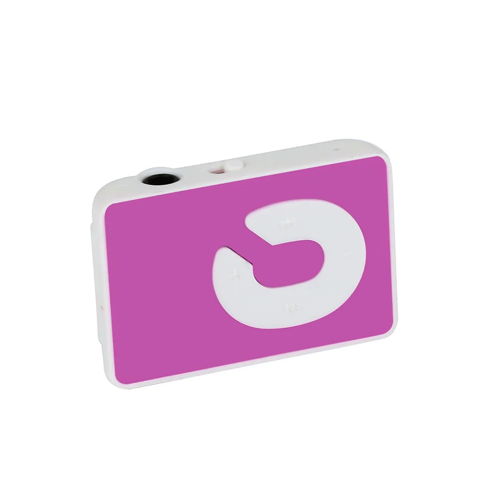 Клипса USB мини Mp3 музыкальный медиаплеер Поддержка 32 ГБ Micro TF карта и гарнитура