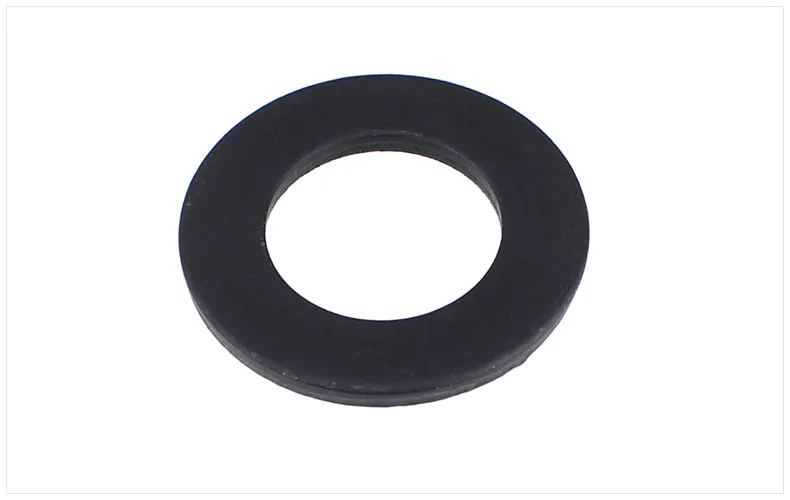 100Pcs DIN125 ISO7089 M2 M2.5 M3 M4 M5 M6 M8 Carbon Steel Flat Machine Washer Plain Black Washer Furniture Gaskets