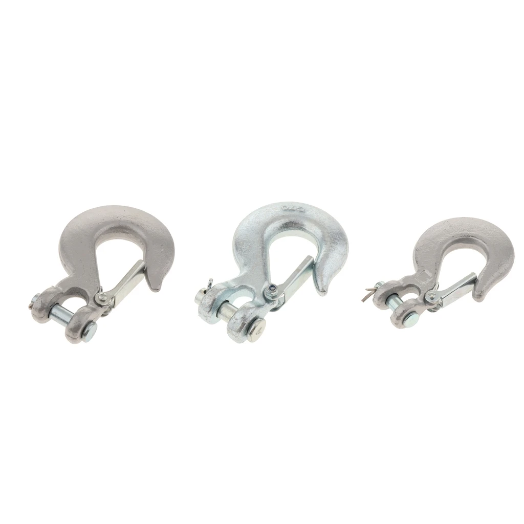

1/4 "5/16" 3/8 "Clevis Carabiner With Safety Lock, Steel Chain Winch