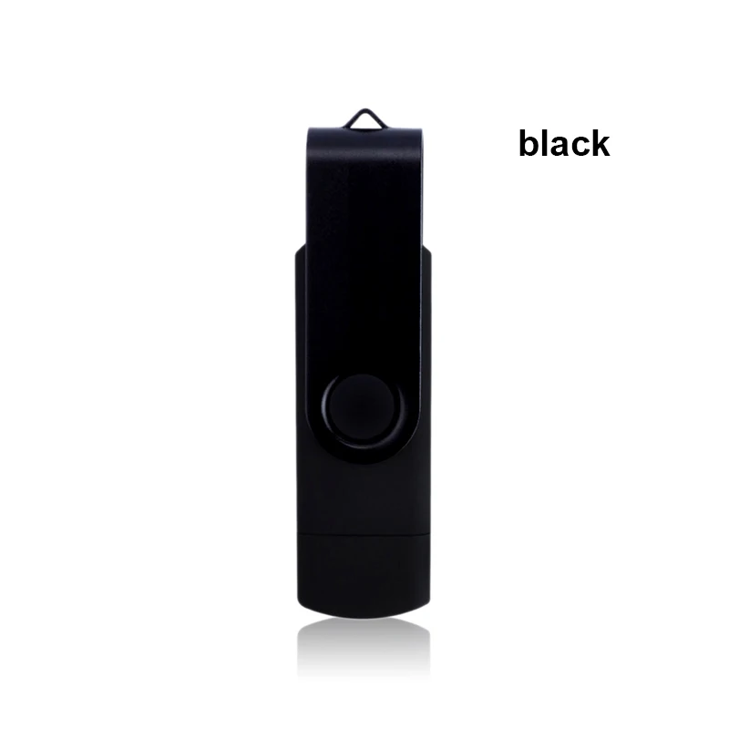 Черный OTG 32 ГБ флэш-накопитель usb флэш-накопитель 16 ГБ флеш-накопитель 64 Гб 128 2,0 высокоскоростной Флэш-память usb флэш-накопитель u-диск 4 ГБ 8 ГБ - Цвет: Черный
