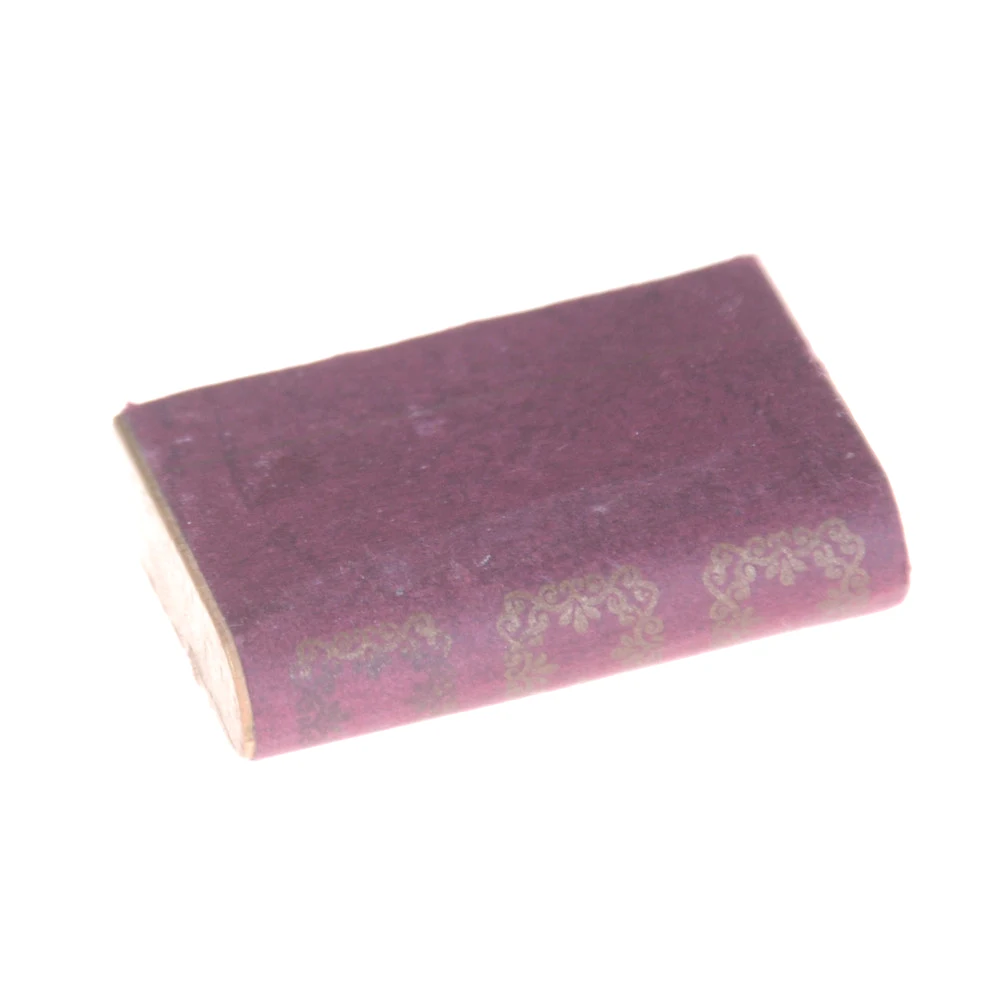 

1:12 Scale Red Wooden Books Comic books Miniature Dollhouse Kit Kids Funny Toys Dollhouse Miniatures