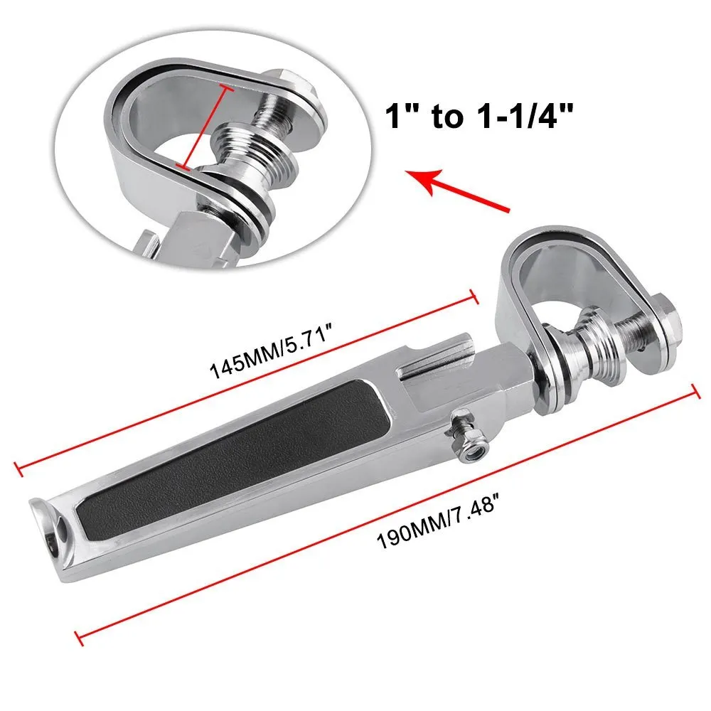 Бампер двигателя мотоцикла модифицированный складной u тип подножки хомуты
