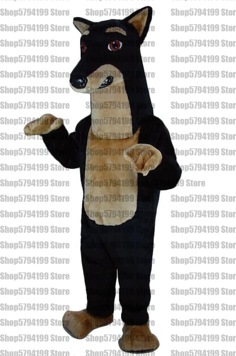 Персонализированный костюм # Doberman Pinscher FurryMascot талисман костюмы косплей животные