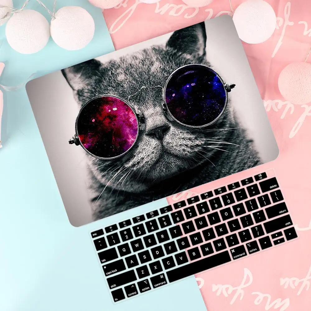 Модный матовый чехол с узором для MacBook Pro 13 15 A2159 retina 12 Mac book Air 13 специальный подарок