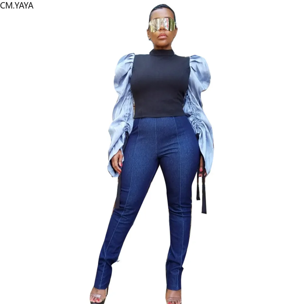 2019 осенние женские драпированная с буфами на рукавах застёжка молния сзади