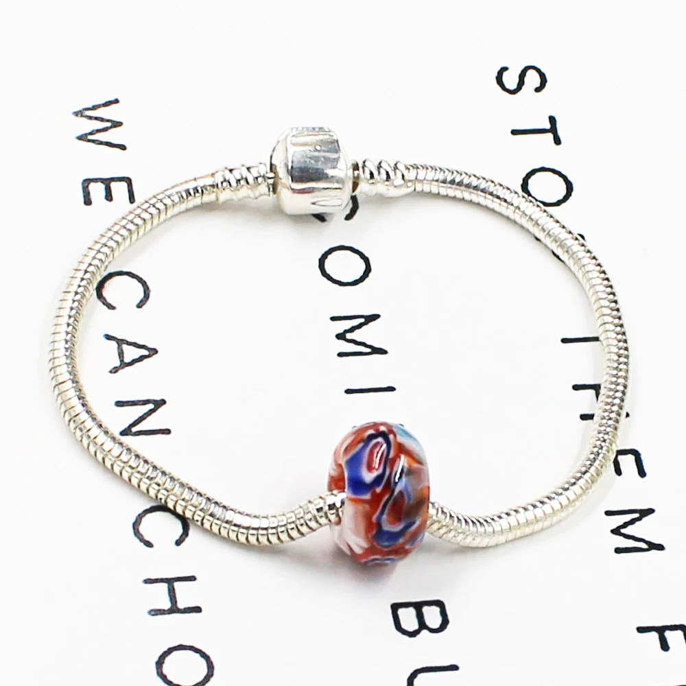 Пандора Подвески Браслеты Браслет Глазурь из бисера Натуральный