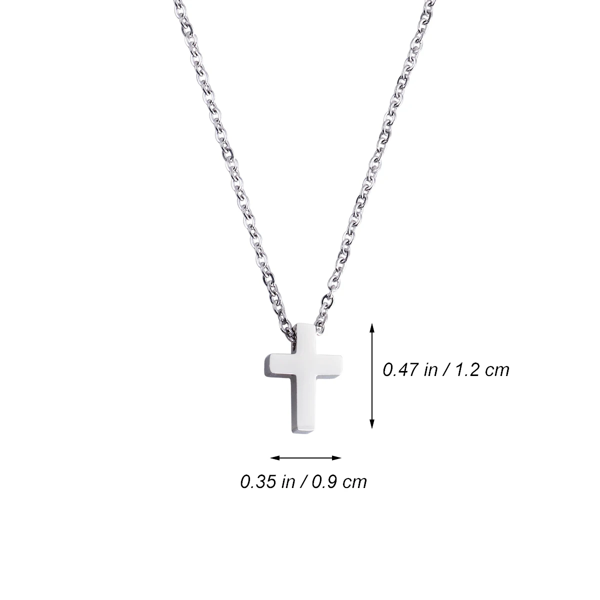 Модные католические украшения из титановой стали ожерелье с крестом распятие