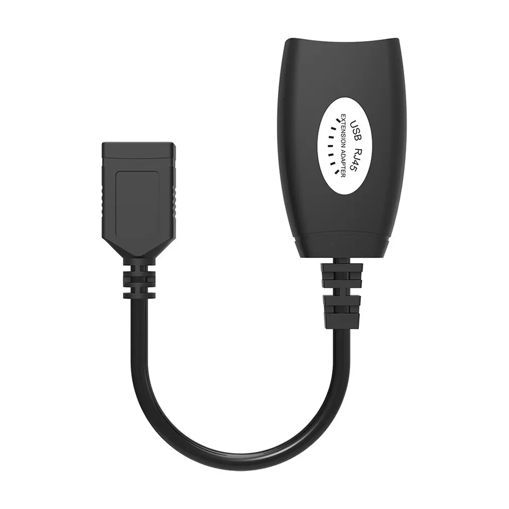 Изысканный дизайн прочный удлинитель USB UTP на одном кабеле RJ45 Ethernet CAT5e до 150 футов