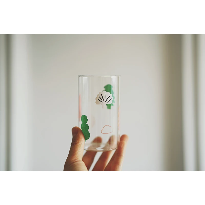 Ультратонкая термостойкая стеклянная чашка для молока креативные кофейные