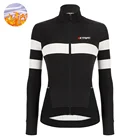 Женская зимняя куртка 2021 года, Джерси для горных велосипедов, флисовое Велосипедное пальто для велоспорта, сохраняющее тепло, велосипедное теплое пальто с длинным рукавом