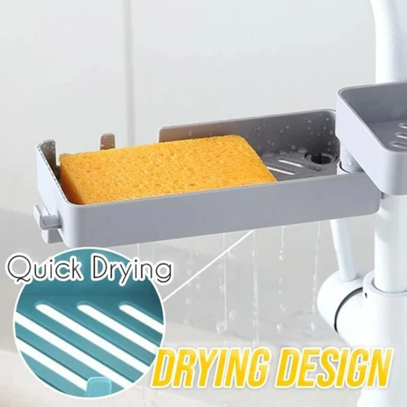 Двухслойный кран полый стеллаж для хранения вращающаяся кухонная раковина