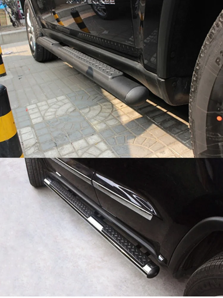 Внедорожный алюминиевый сплав Серебряный боковый шаг Nerf бар для Jeep Grand Cherokee 2011 +