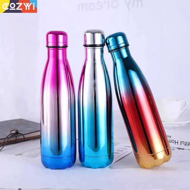 Популярные термос-бутылки для девочек и мальчиков нержавеющая сталь бутылка