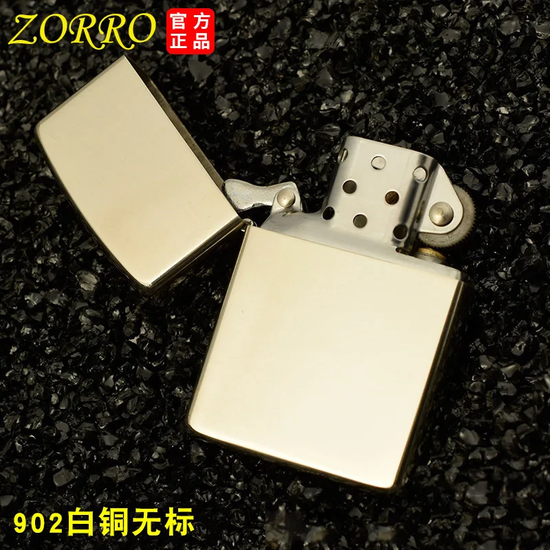 

Zorro Fuel Lighter For Cigarette Gasolin Fire Windproof Rolling Grinding Wheels Flintstone Kerosene Lighters Men's Gift