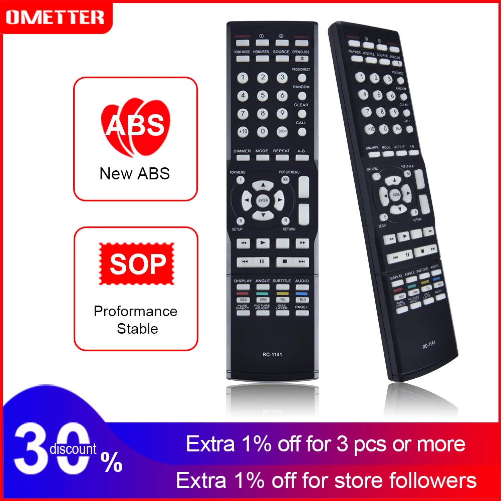 

Remote control use for denon dvd RC-1141 DBP-4010UD DBP-A100 DBP-4010UDCI DBP-4010 Blu-ray DVD BD PLAYER