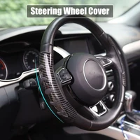 1 pair steering wheel cover wear resistant stylish appearance anti static non slip car steering wheel protector cover for automo
