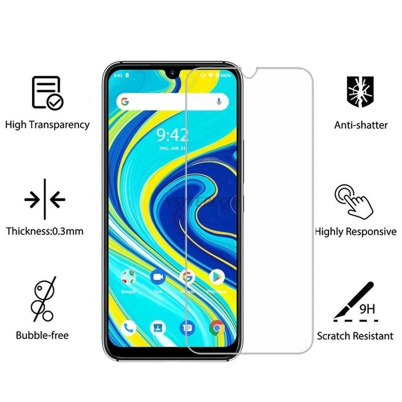 Закаленное стекло 2 шт. для Umidigi A7 PRO защитная пленка экрана телефона UMI A 7 A7Pro