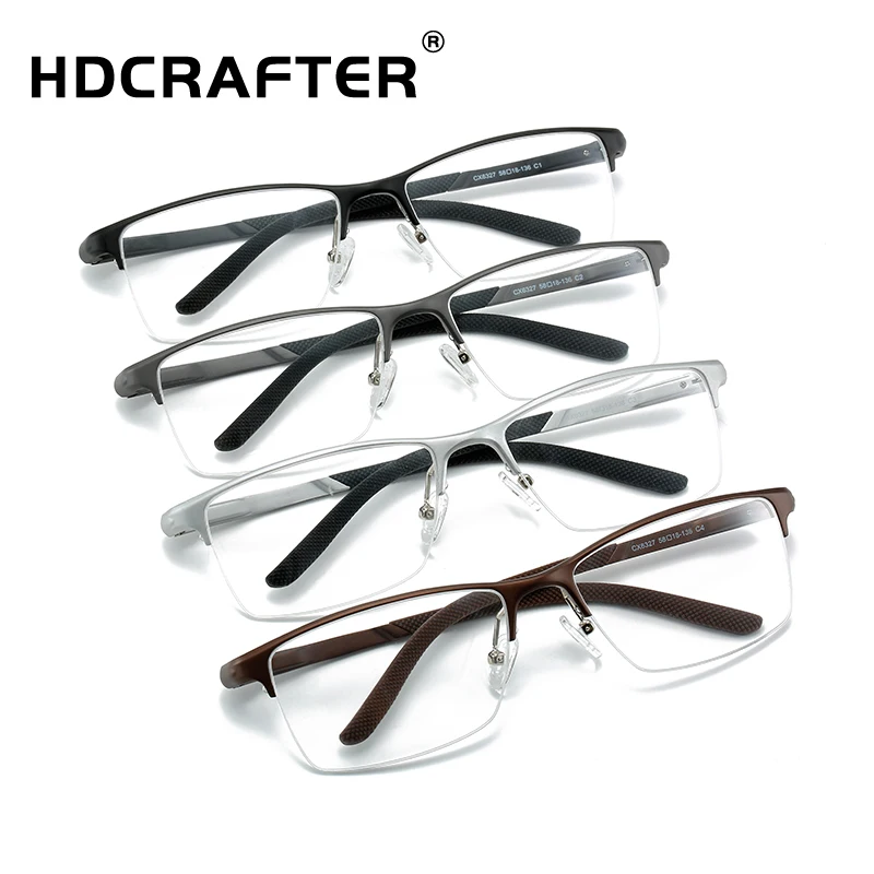 HDCRAFTER винтажные оптические очки Женская оправа квадратные металлические очки унисекс Женские очки для глаз oculos de очки