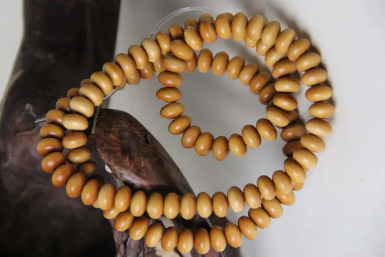 Тибетский буддизм оливковый орех Abacus молитвенные бусины Mala(110 DIY) | Украшения и