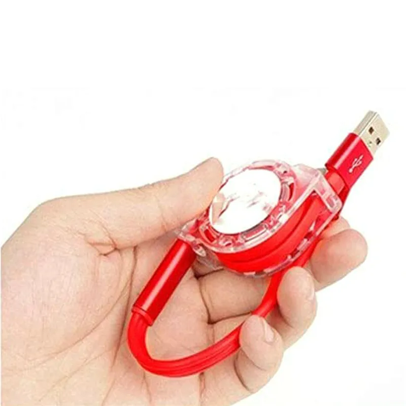 Telescopic Data Cable 3 in 1 Multifunction Fast Transmission Speed Bright Color USB Charger | Мобильные телефоны и
