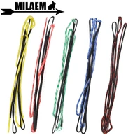 121416 strands archery bowstring recurve bow longbow replace bowstring fit 48 70bow hunting bow shooting accessories