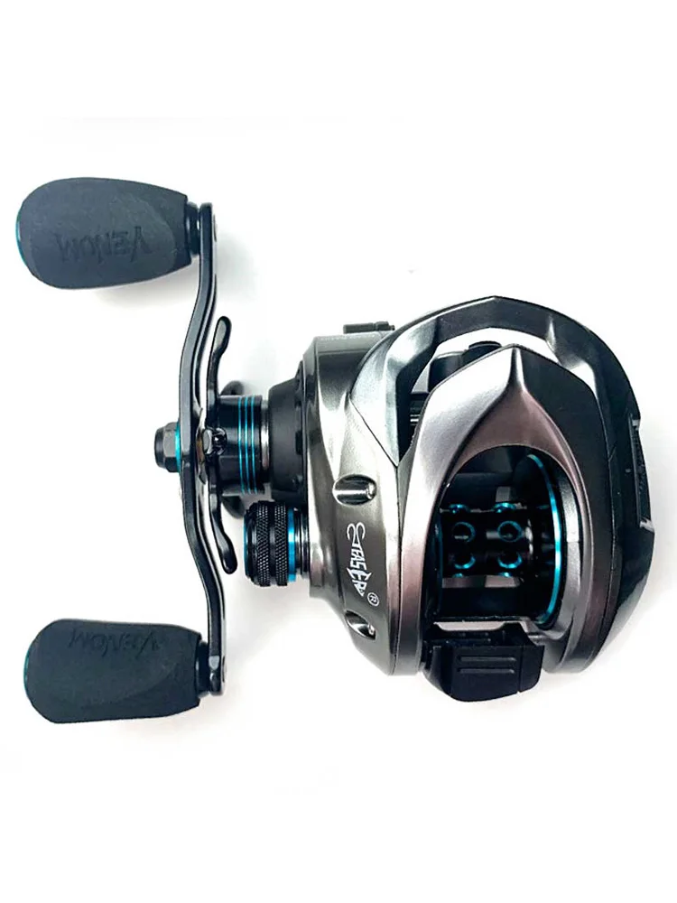 

NEW 11+1BB Fishing Reel Baitcasting Reel Metal Double Wire Cup 8kg Magnetic Brake Anti-fried Line Carp Fishing Reel Fishing Gear
