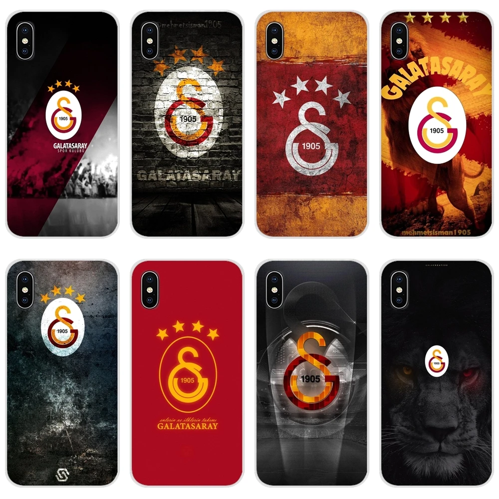 Турецкий Galatasaray для Xiaomi Mi4 Mi5 Mi5S Mi6 Mi A1 A2 A3 5X 6X 8 CC 9 T Lite SE Pro аксессуары чехол
