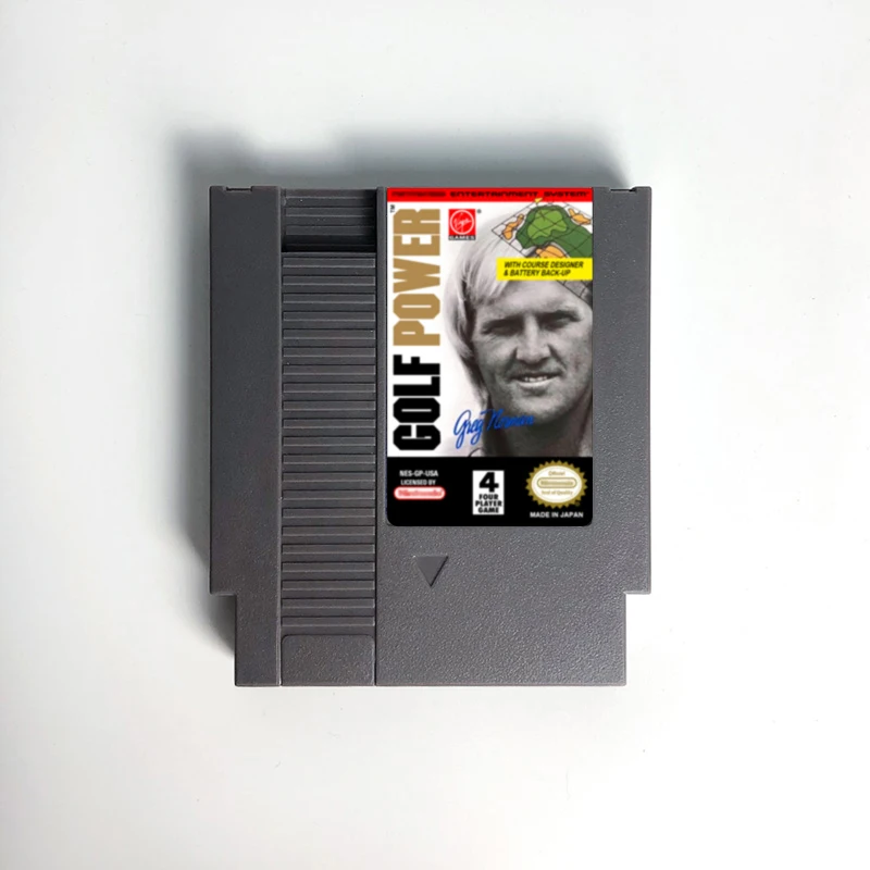 

Greg Norman's Golf Power Game Cartridge For NES Console 72 Pins