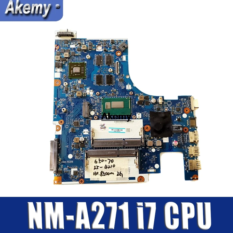 G50 70 для lenovo Z50 i7 Материнская плата ACLU1/ACLU2 NM A271 Rev1.0 с видеокартой Тесты|Материнские