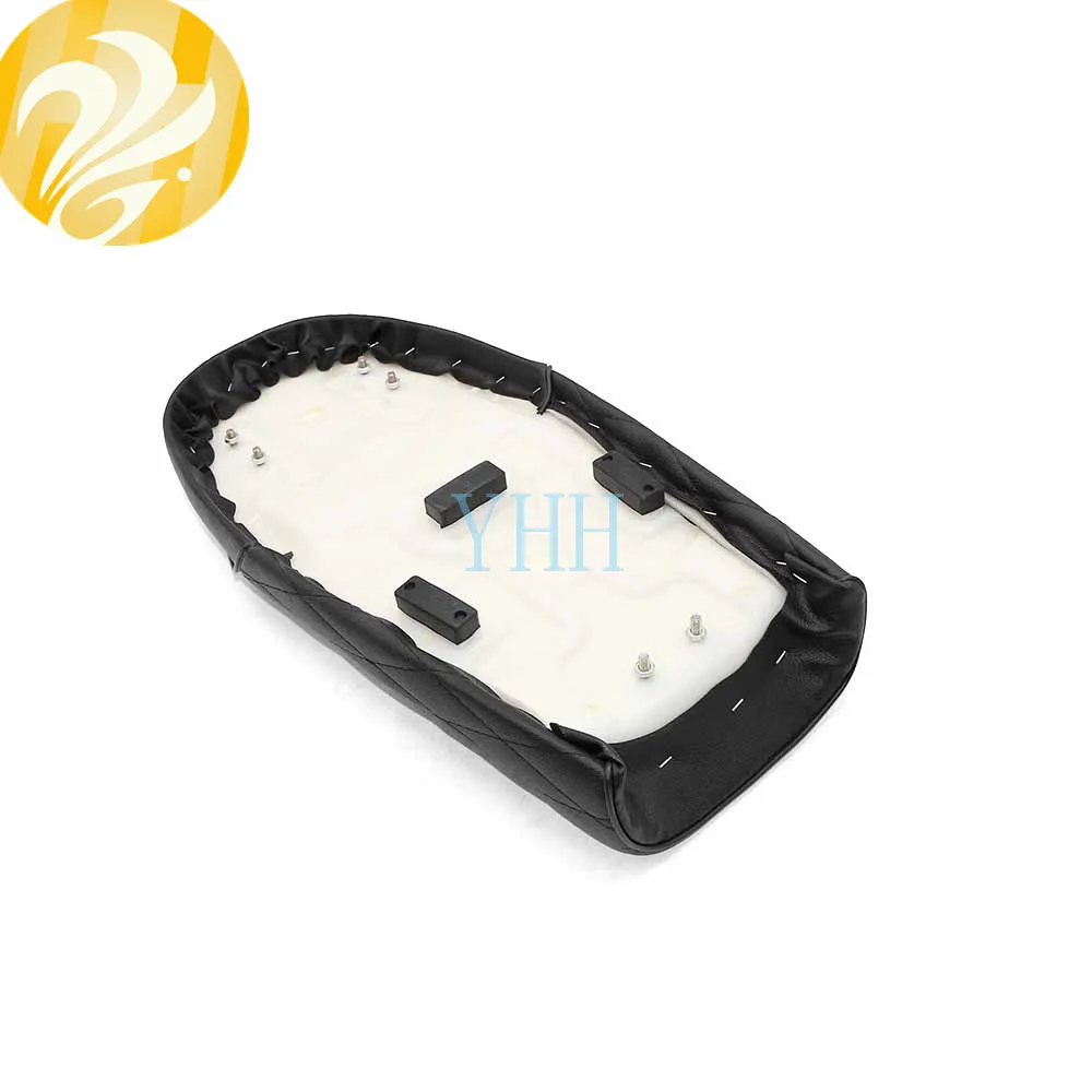 Водонепроницаемый Cafe Racer сиденье клетчатый ромба мотоциклетные сиденья|Чехлы на